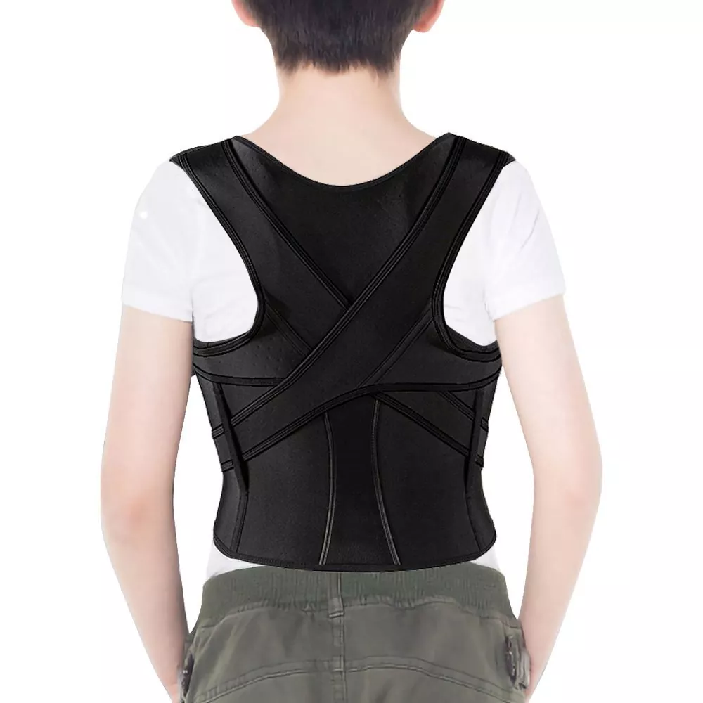 Hiki ke hoʻoponopono ʻia i ka hoʻoponopono ʻana i ka hoʻoponopono ʻana i ke kua o Lumbar Back Brace Posture Corrector