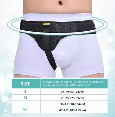 Kākoʻo ʻo Inguinal Hernia Belt Brace